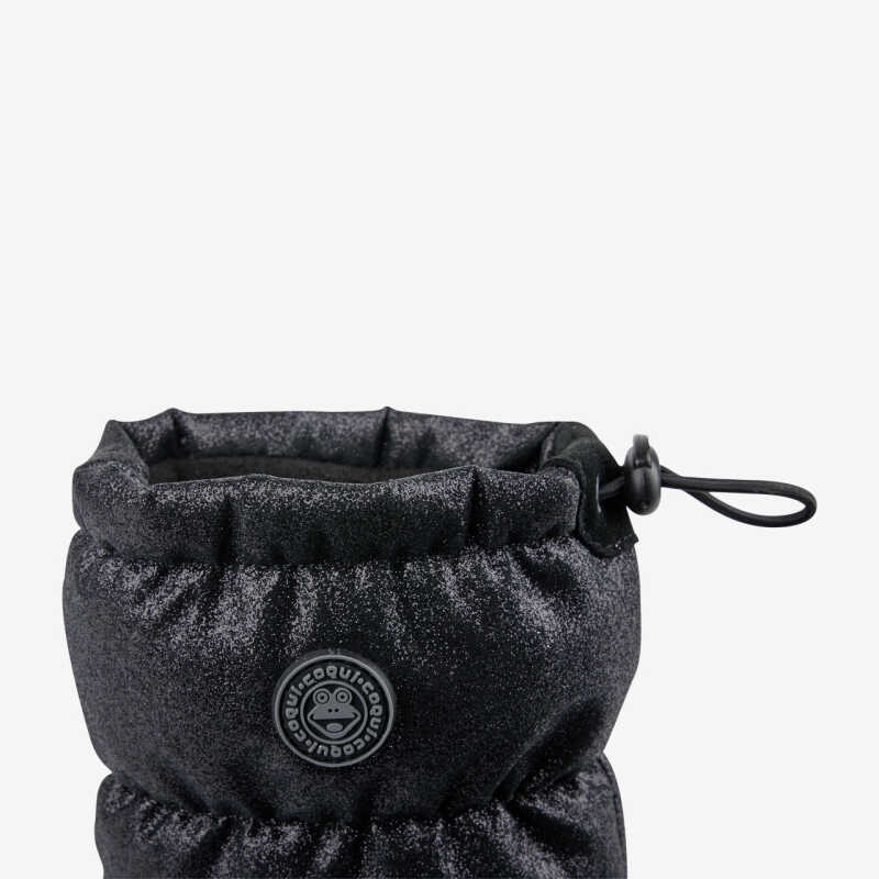 MIKA Black glitter