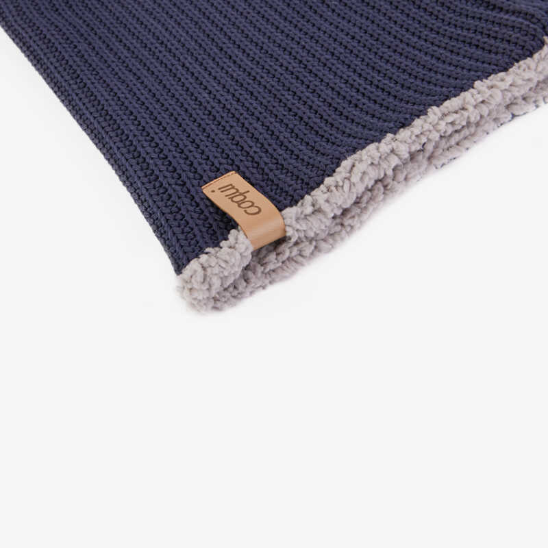 WINTER COLLAR Navy/Lt. Grey [HU]