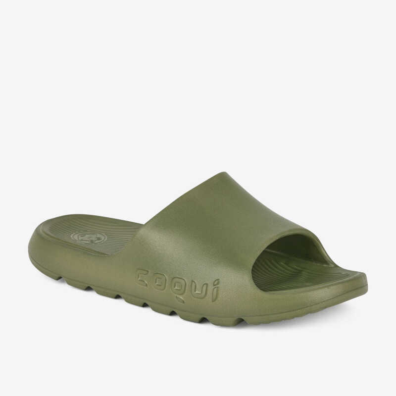 Pantofle LOU army zelené