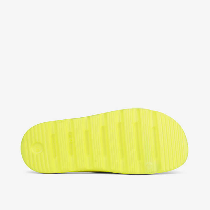 LOU papucs sárga neon
