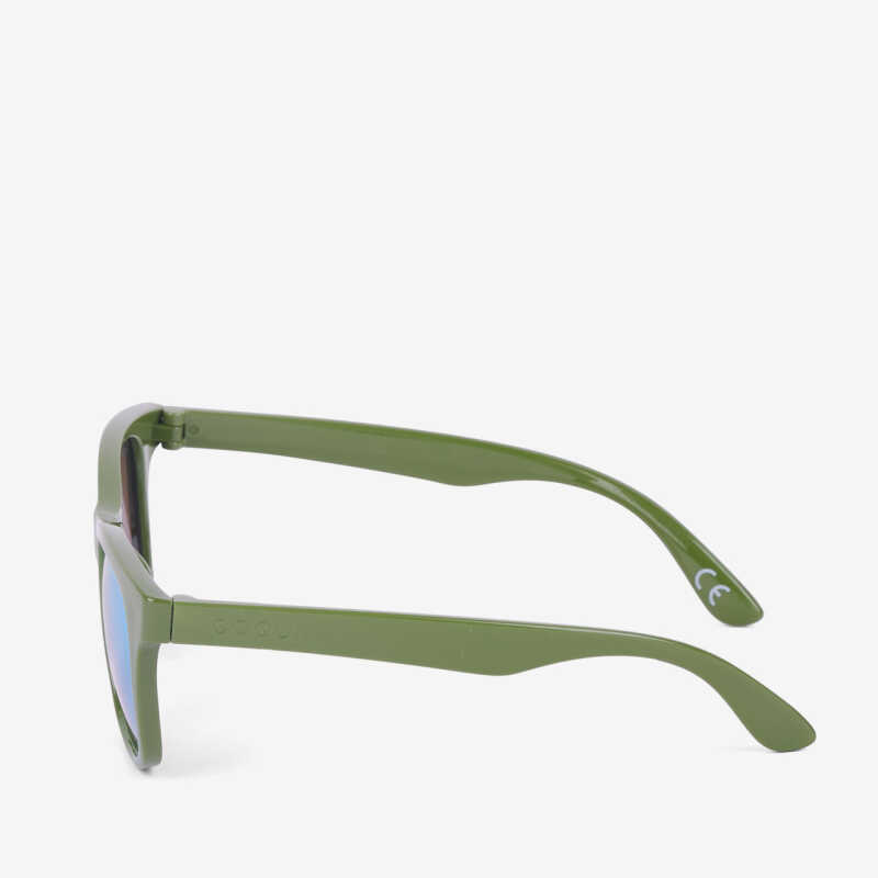 Slnečné okuliare K vojenská zelené/modré sklá