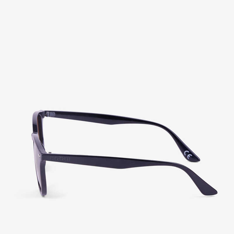 Slnečné okuliare UNISEX čierna, hnedé sklá