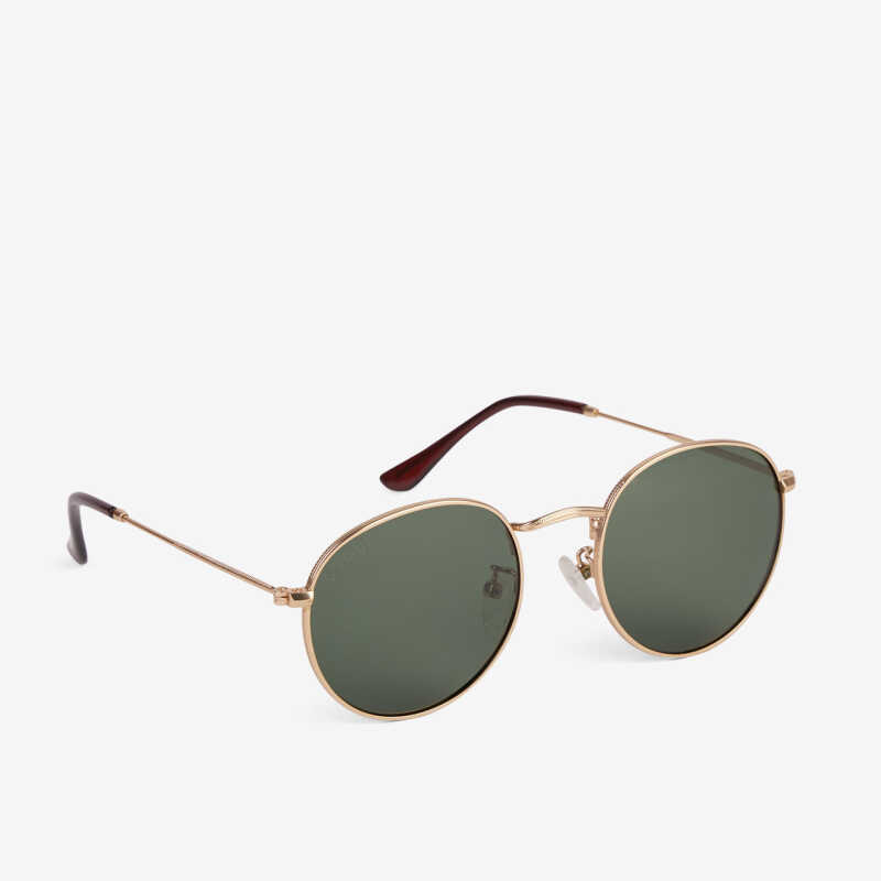 SUNGLASSES Gold/Green