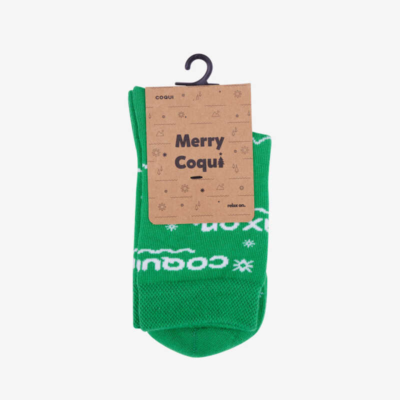 X-MAS SOCKS Green for kids