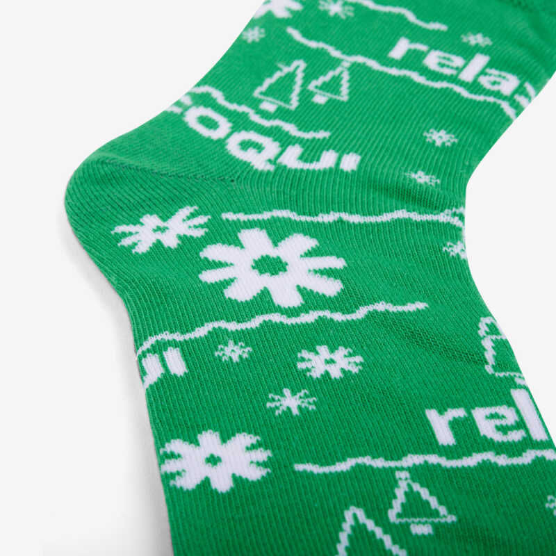 X-MAS SOCKS Green for kids