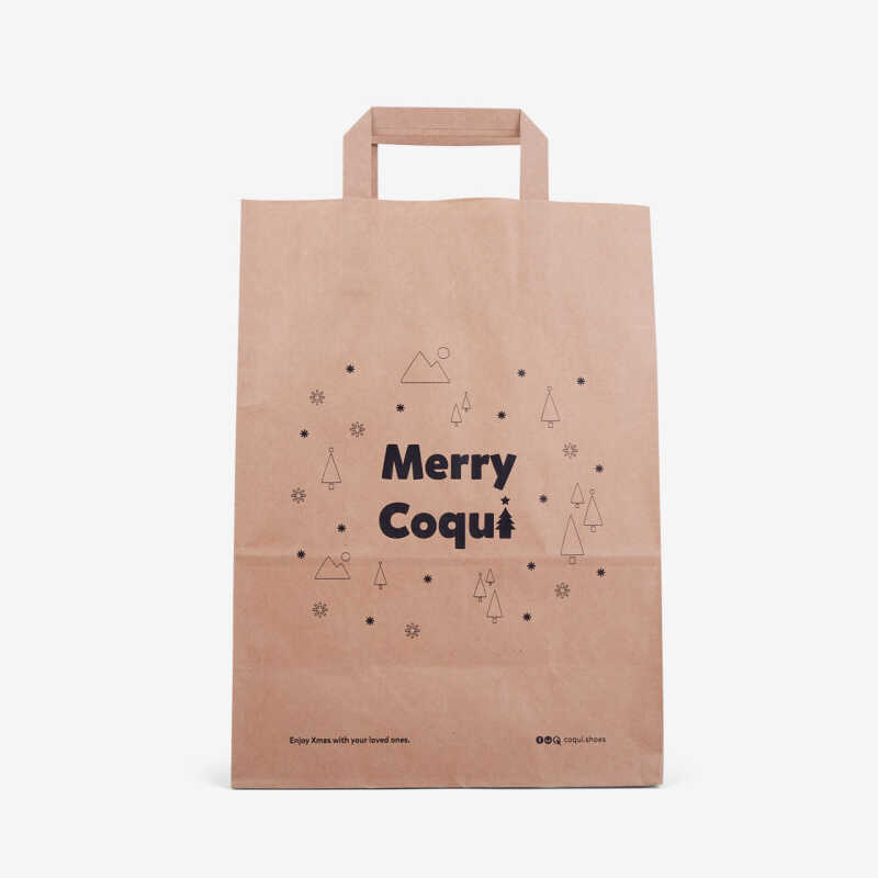 Paper shopping bag Merry Coqui