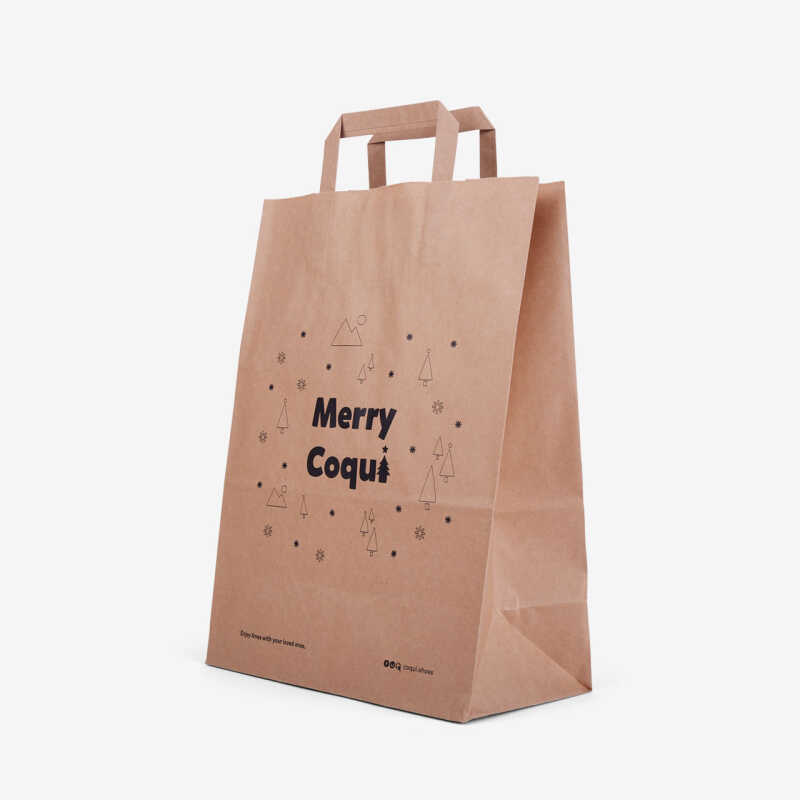 Paper shopping bag Merry Coqui