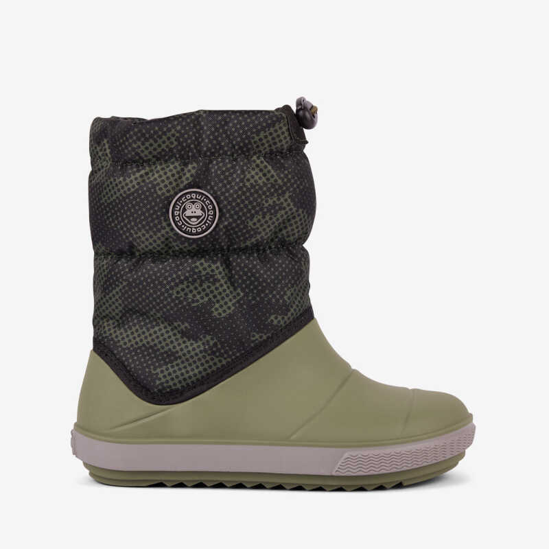 MIKA téli csizma Army green katonai zöld