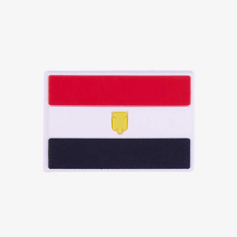 AMULET Egyptská vlajka čierna/biela/červená