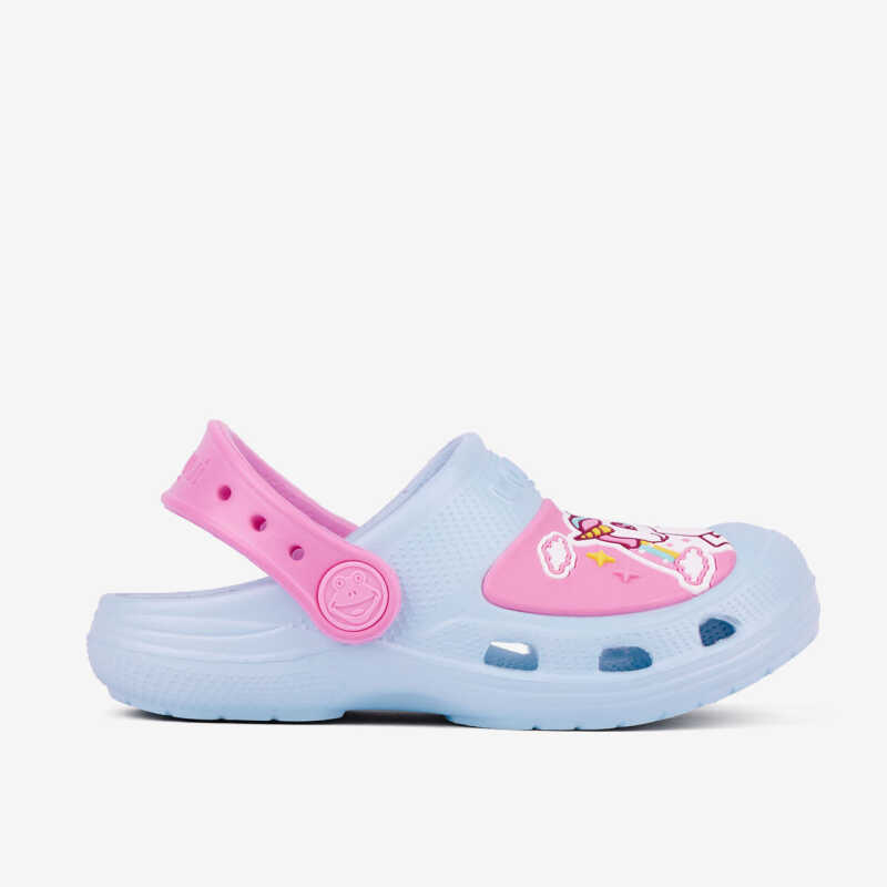 Nazouváky MAXI světle modré s růžovou Unicorn
