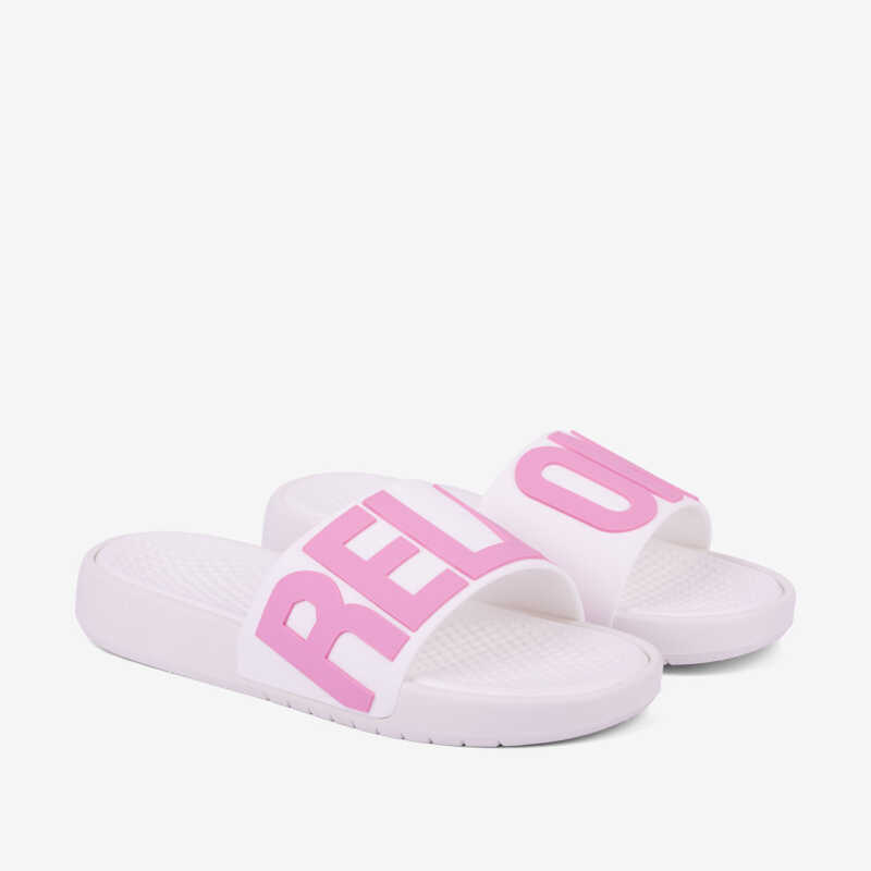 SPEEDY White/Dk. Pink Relax On