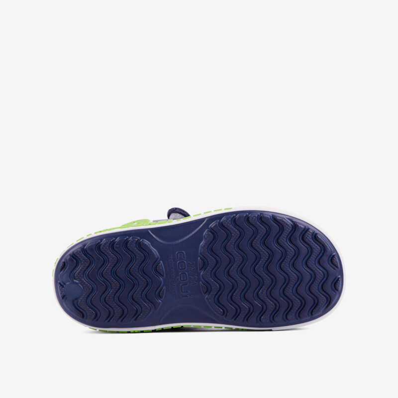 Sandály YOGI modro-zelené s amuletem