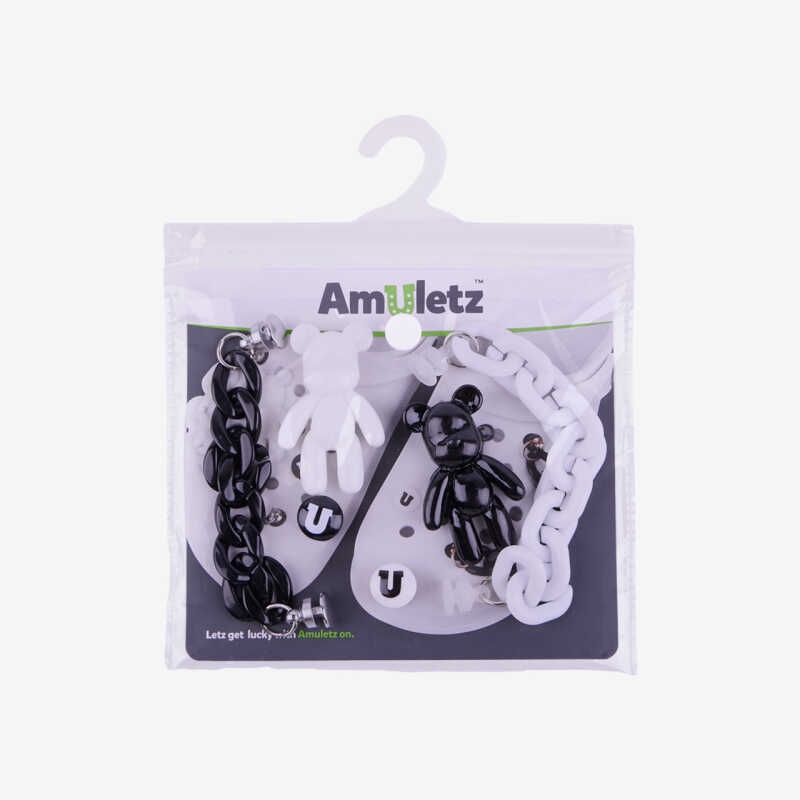 AMULETZ černo-bílý set