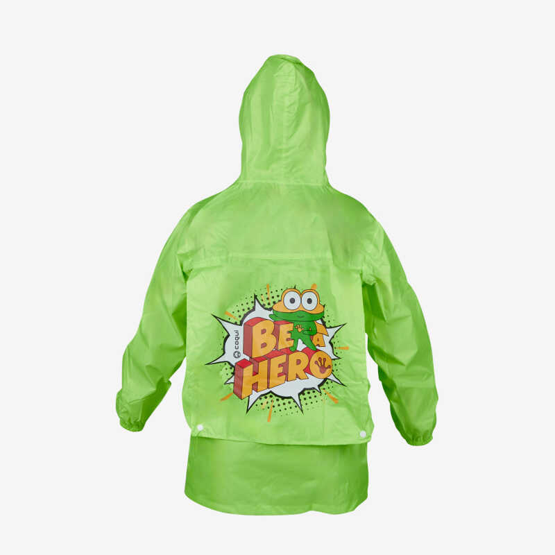 Raincoat Green Froggy hero