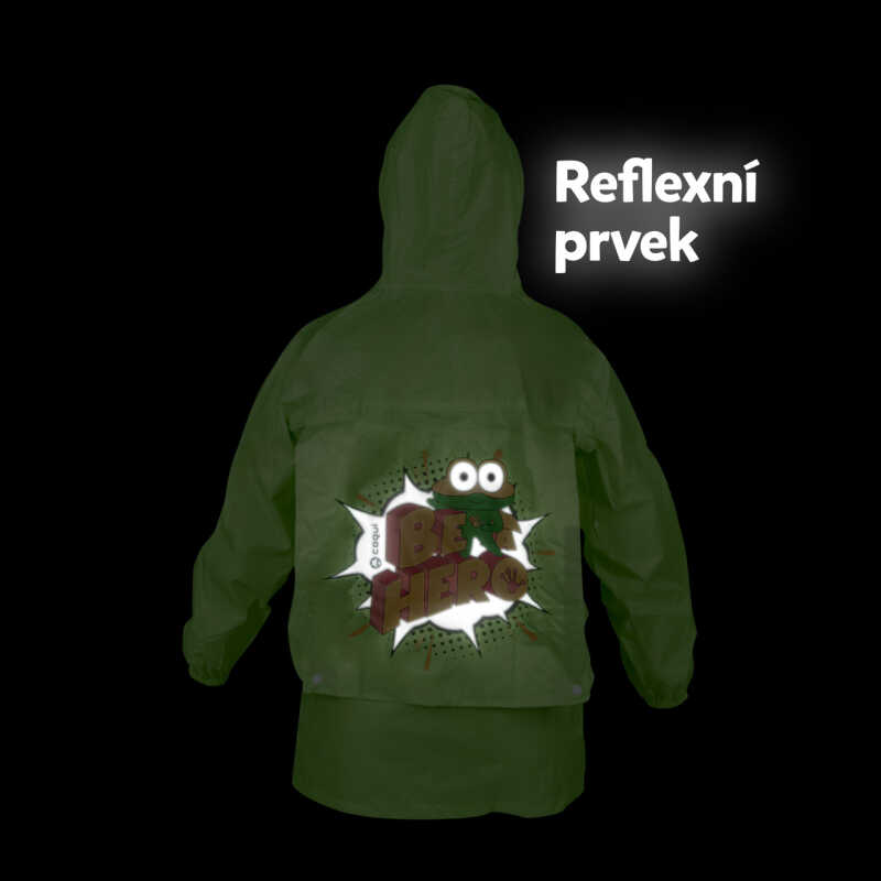 COQUI Plášťenka zelená Froggy hero