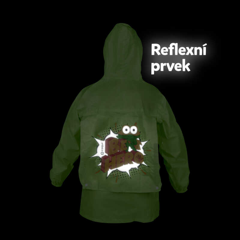 Raincoat Green Froggy hero