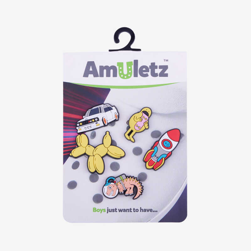 AMULETZ set boys fun různé barvy - 5ks