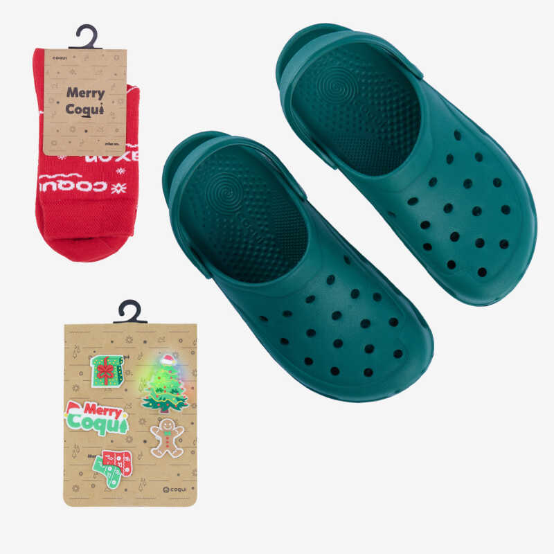 CODY Verdigris/White + Red X-mas