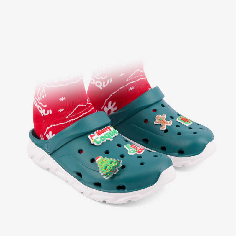 CODY Verdigris/White + Red X-mas