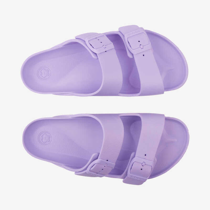 Pantofle KONG fialové shiny