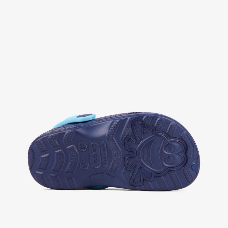 Nazouváky LITTLE FROG modré + hokejové amulety