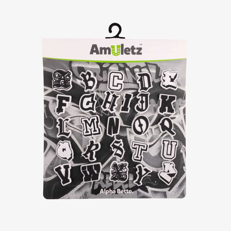 AMULETZ Abeceda černo-bílý set
