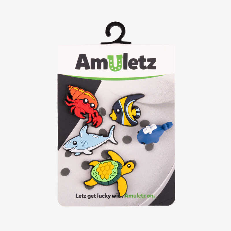 AMULETZ Mořská zvířátka II. barevný set -5 ks