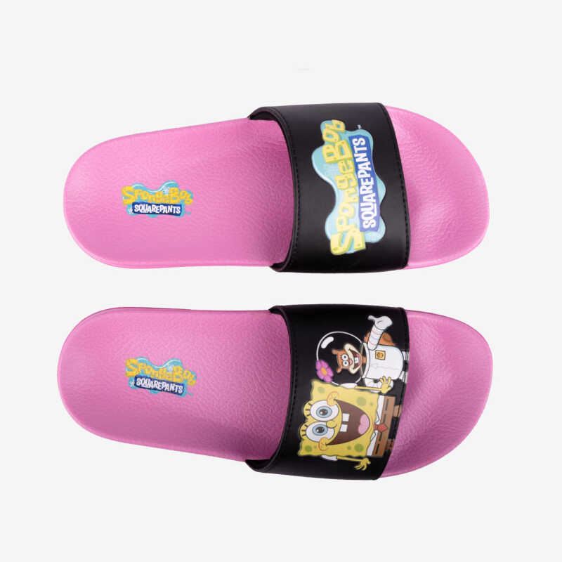 Pantofle STEPY SpongeBob - růžové