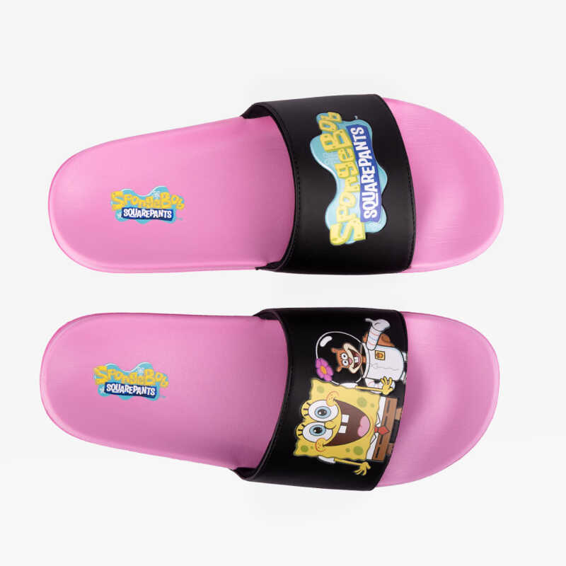 Pantofle SLIPSO SpongeBob - růžové