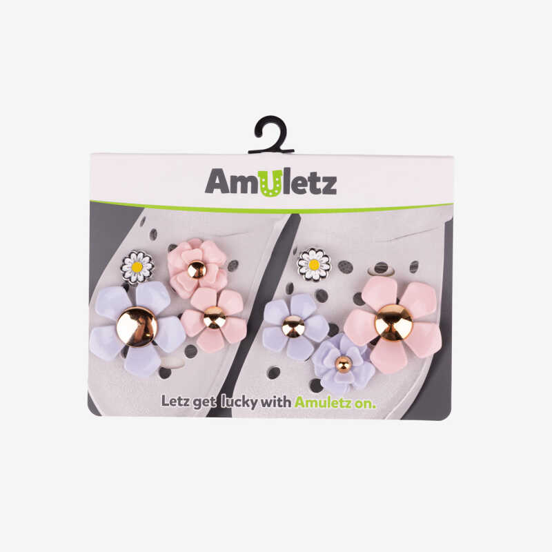 AMULETZ Meadow Flowers třpytivé - 5 ks