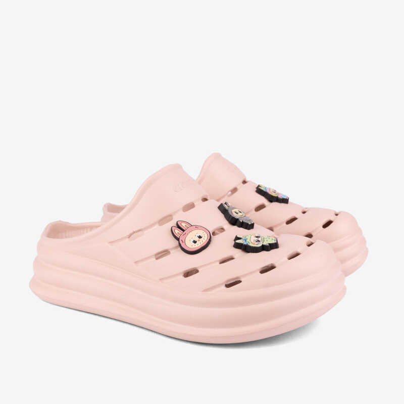 Labubuski chodaki - CRAFT Beige Pink + set Labubuski gratis