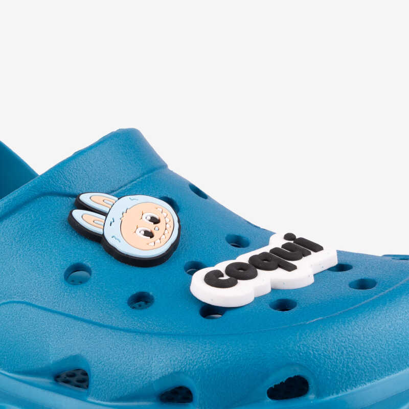 Labubuski chodaki - CODY Ocean Blue + Amulet + set Labubuski gratis