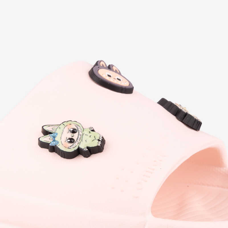 Labubuski chodaki - ALFA Candy Pink + set Labubuski gratis