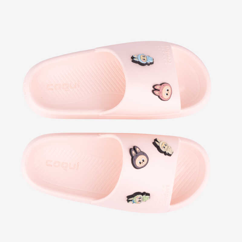 Labubuski chodaki - ALFA Candy Pink + set Labubuski gratis