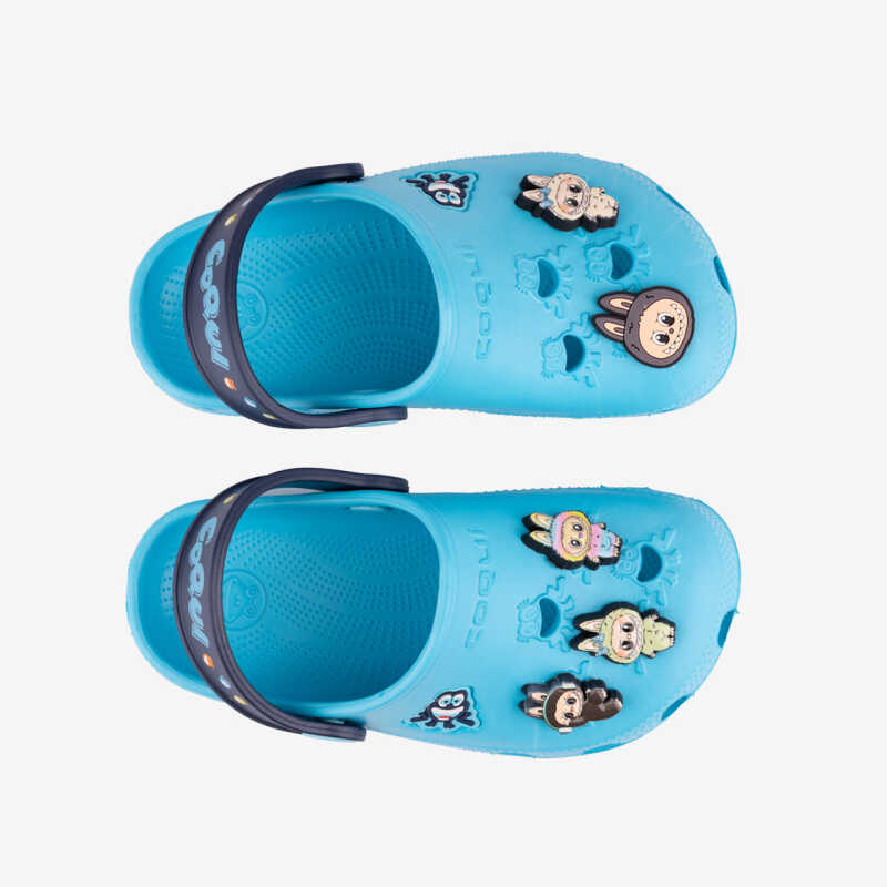Labubuski chodaki - LITTLE FROG Blue/Navy (23/24-31/32) + set Labubuski gratis