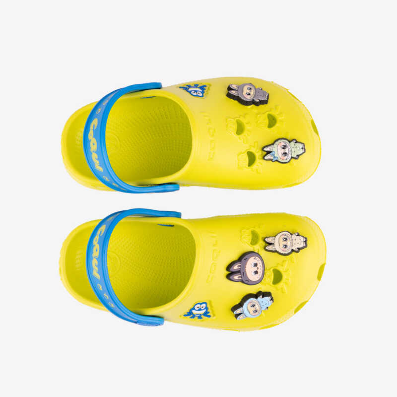 Labubuski chodaki - LITTLE FROG Citrus/Sea Blue + set Labubuski gratis
