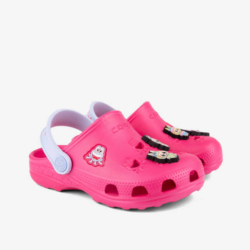 LITTLE FROG Lt. Fuchsia/Candy Blue + set Labubuski gratis