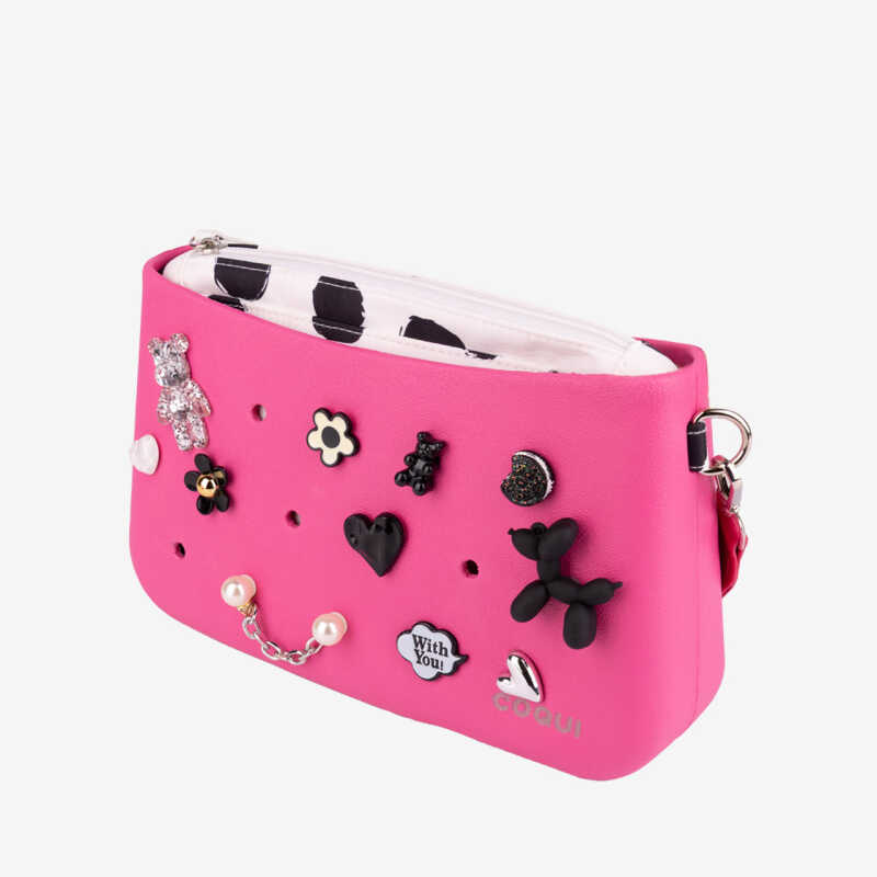 Crossbody SOPHIA + 2 sety amuletů Black Bow + Dark Sweetness