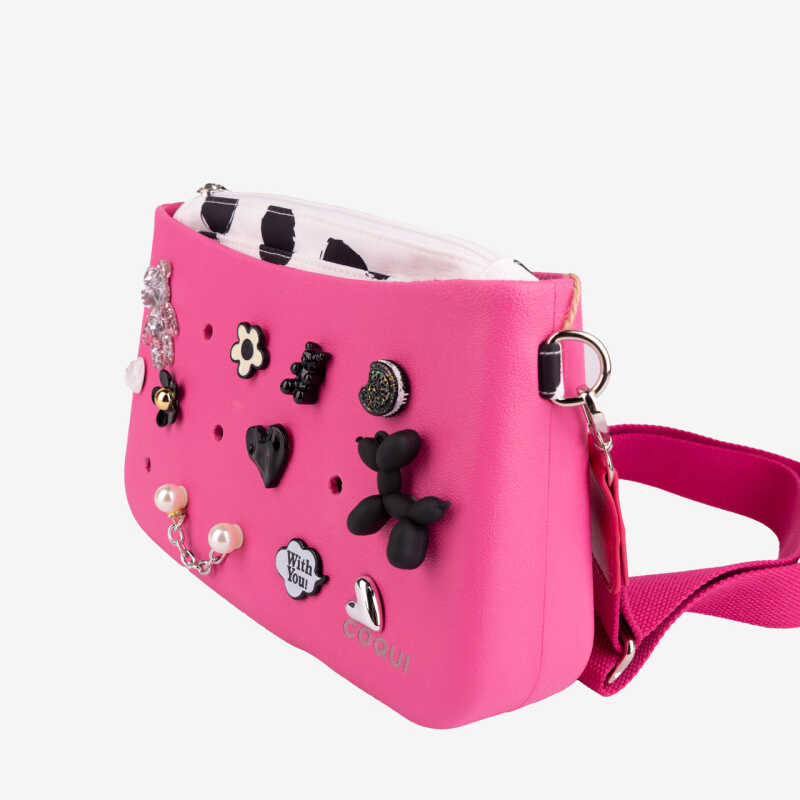 Crossbody SOPHIA + 2 sety amuletů Black Bow + Dark Sweetness