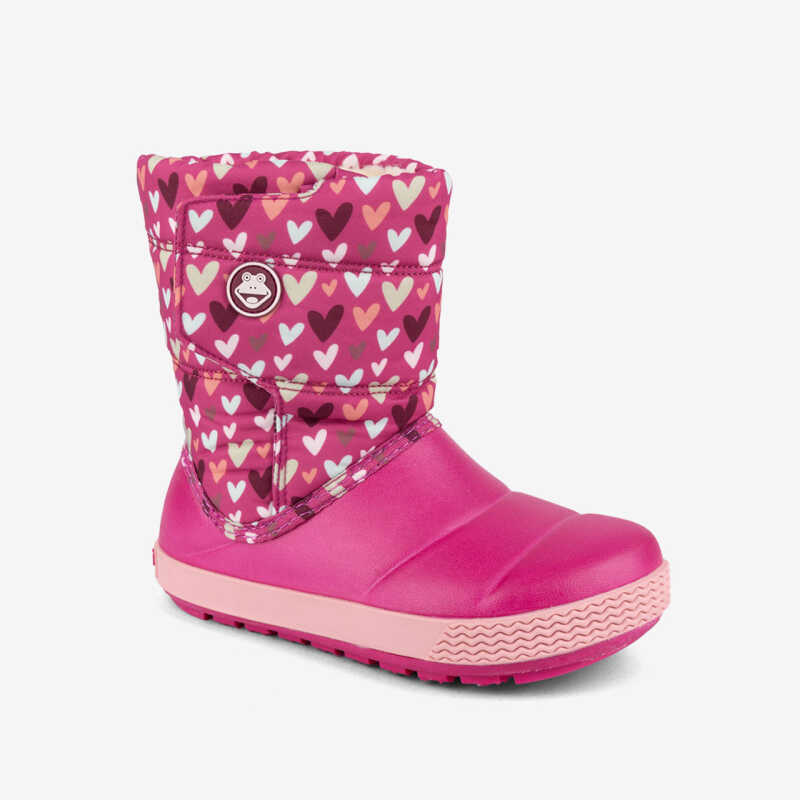 MIKI Magenta/Powder Pink Hearts
