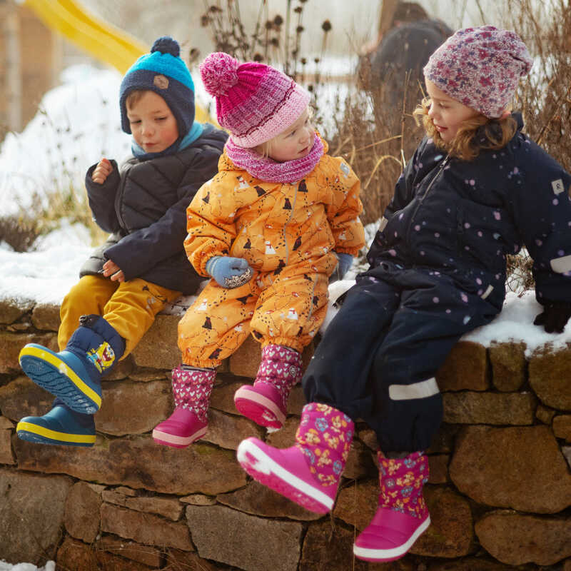 MIKI Magenta/Powder Pink Hearts