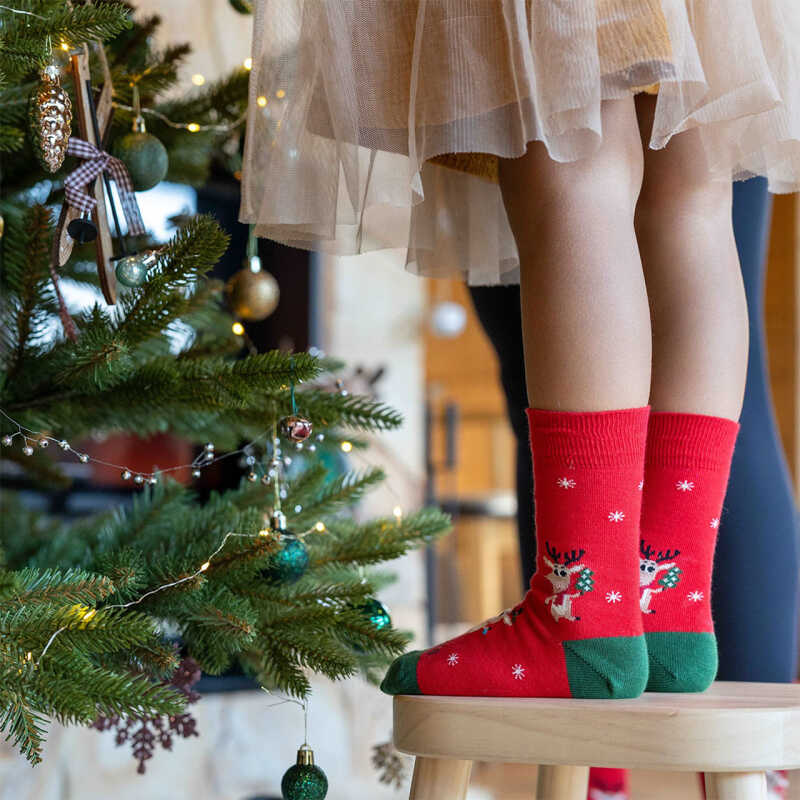 SOCKS Detské Sobie Vianoce