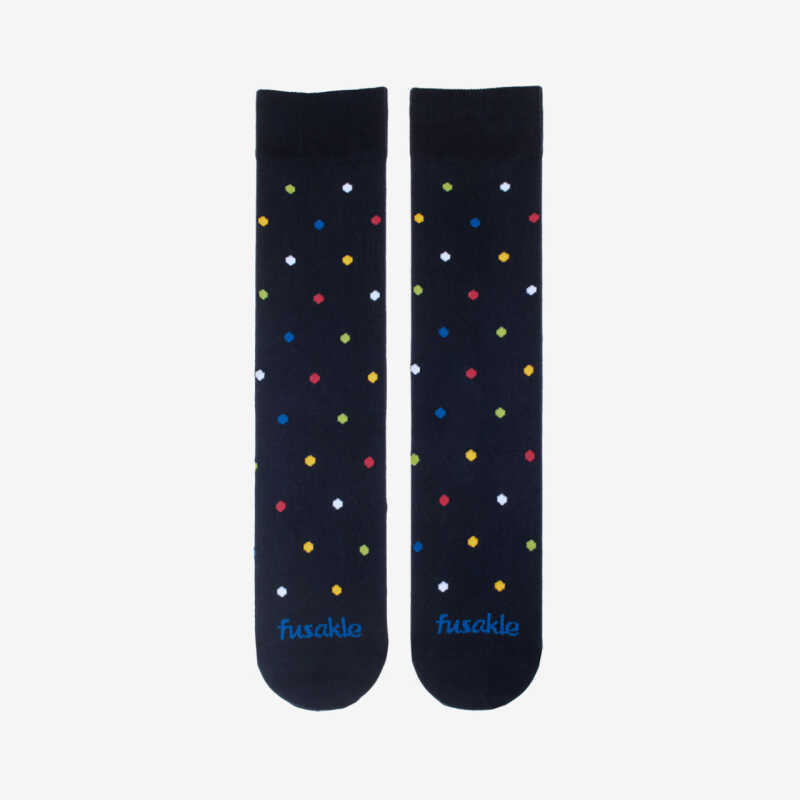 PONOŽKY Tečkáček barevný