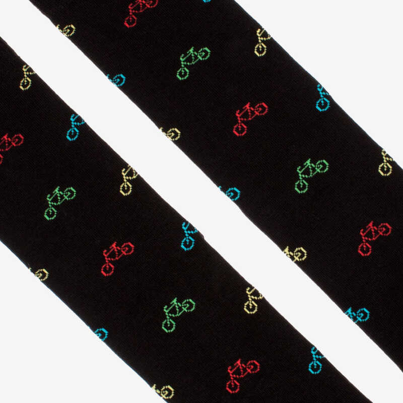 PONOŽKY Cyklista černý