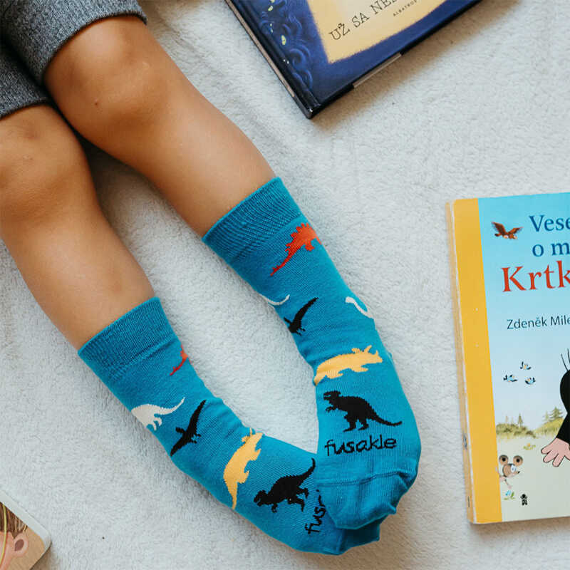 SOCKS Detské Dinosaury