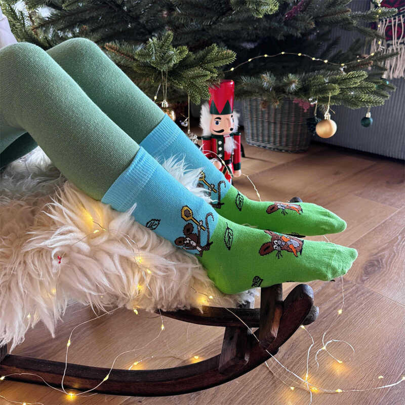 PONOŽKY Krteček Krtek na louce