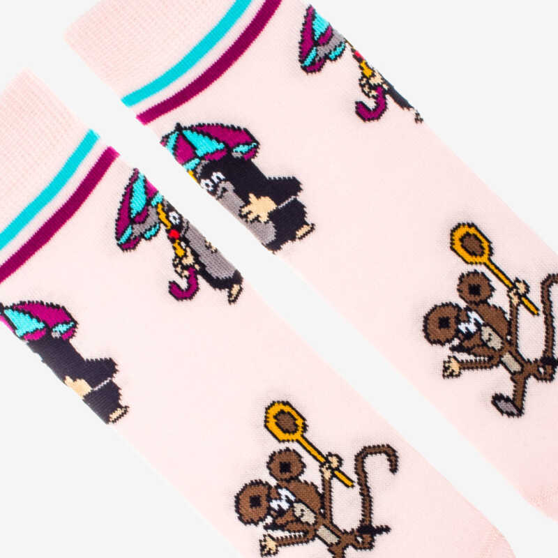 PONOŽKY Krteček Krtek s deštníkem