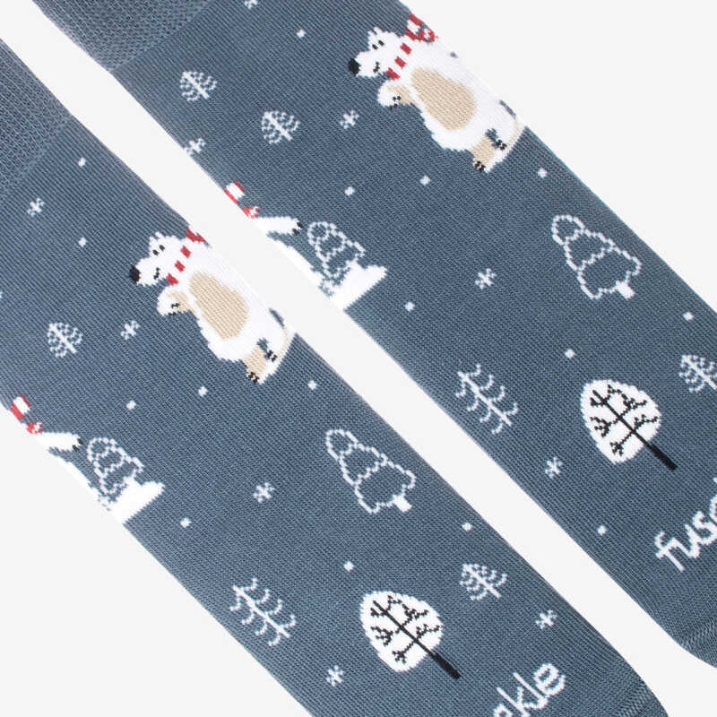 VÁNOČNÍ PONOŽKY polární medvěd