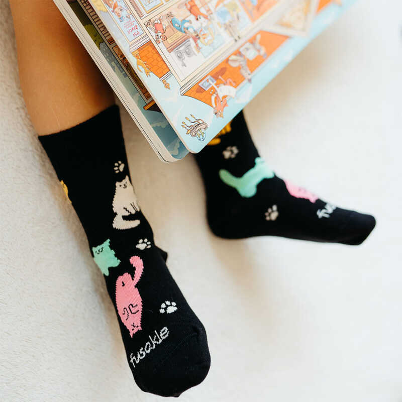 SOCKS Detské Veselé mačky