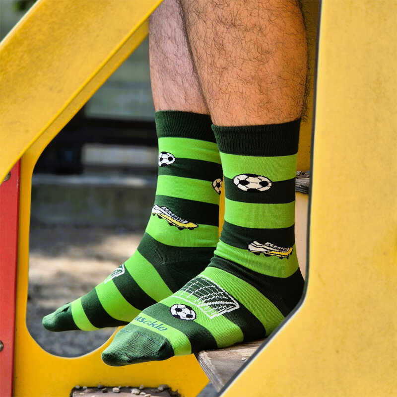 PONOŽKY zelené - fotbal